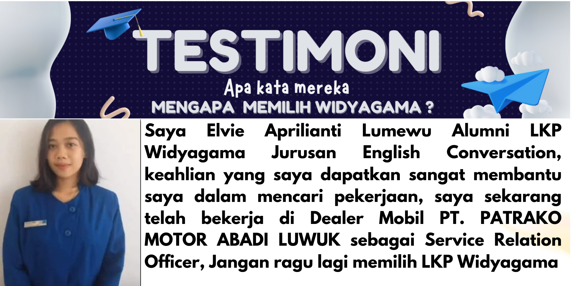 ulasan peserta lulusan kursus komputer bahasa inggris fec jatinangor